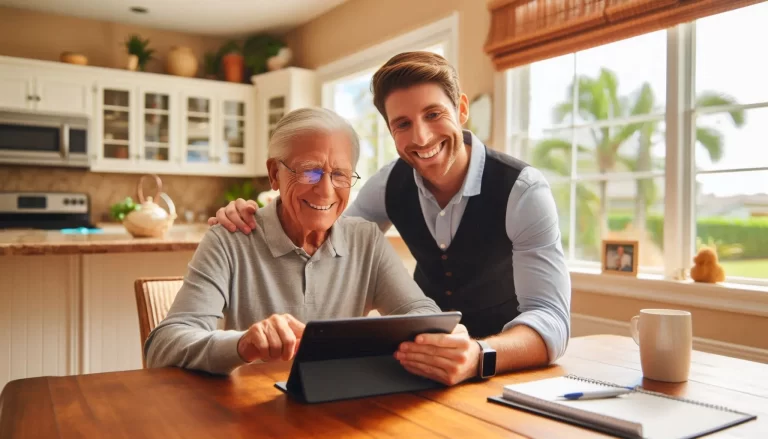 Set Up Video Calls on Tablets for Seniors