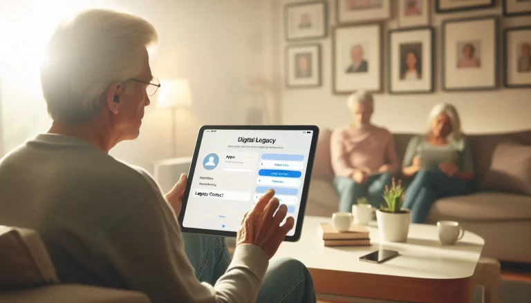 Apple Legacy Contact Setup for Older Adults