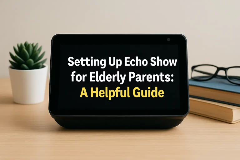 Setting Up Echo Show for Elderly Parents: A Helpful Guide