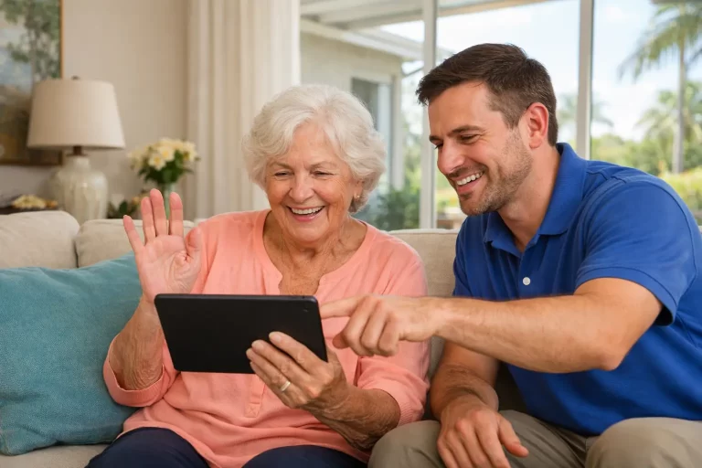 Technology Support for Isolated Seniors in Sarasota County